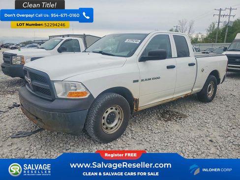 Used 2012 RAM 1500 ST w/ ST Popular Equipment Group AWD/4WD image 1
