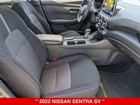 Certified 2022 Nissan Sentra SV w/ All-Weather Package FWD image 38