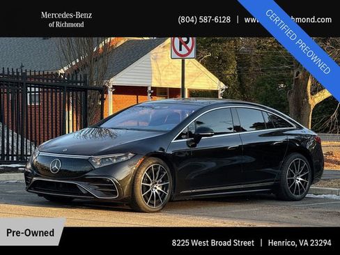 Certified 2022 Mercedes-Benz EQS 580 4MATIC Sedan image 1
