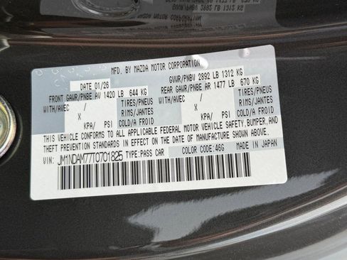 New 2026 MAZDA MX-5 Miata RF Grand Touring RWD image 13