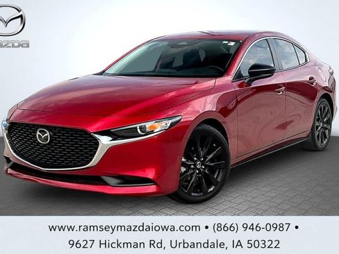 Certified 2025 MAZDA MAZDA3 s FWD image 1