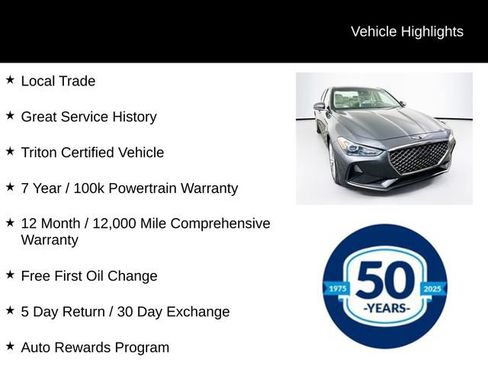 Used 2020 Genesis G70 2.0T w/ Elite Package image 5