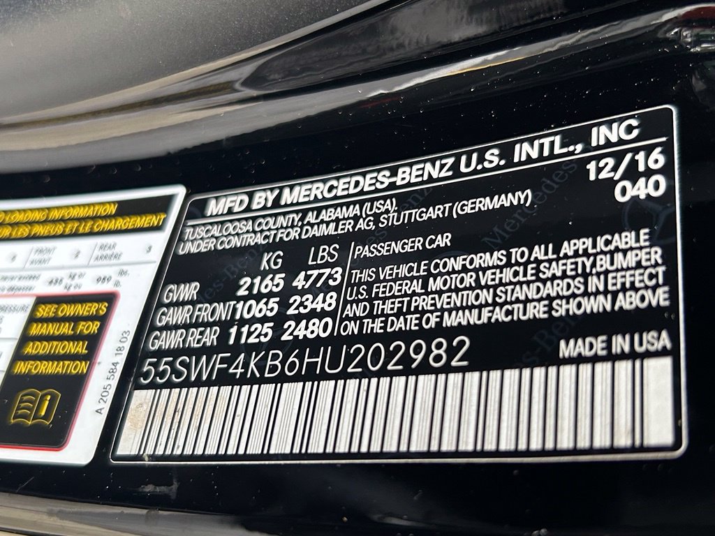 Used 2017 Mercedes-Benz C 300 4MATIC Sedan image 41