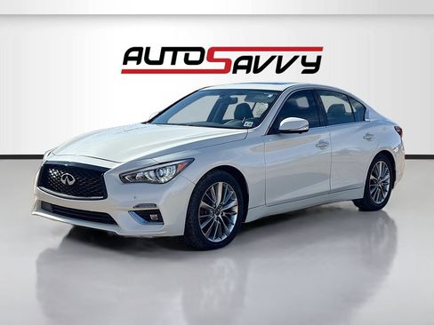 Used 2023 INFINITI Q50 Luxe w/ Cargo Package AWD/4WD image 3