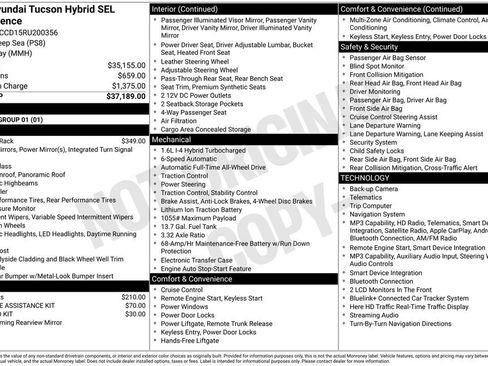 Used 2024 Hyundai Tucson SEL AWD/4WD image 5