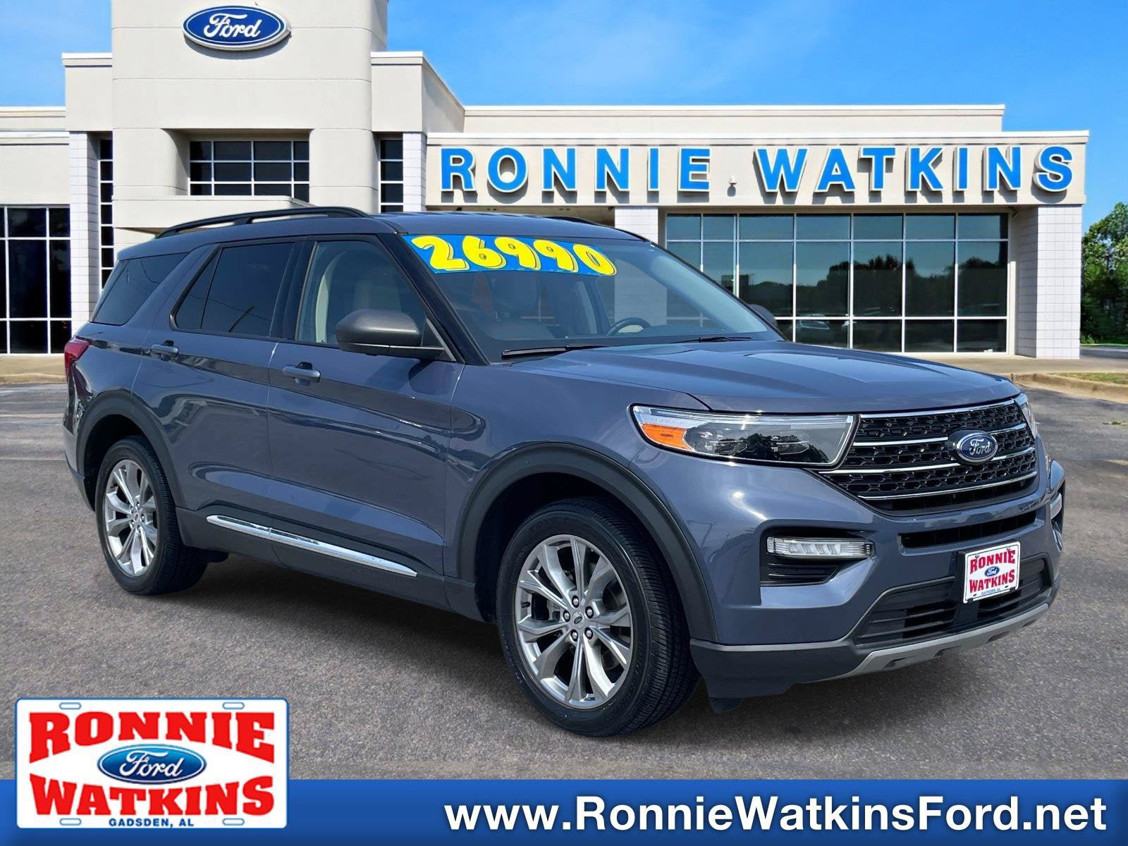 Used 2021 Ford Explorer XLT w/ Equipment Group 202A RWD image 1