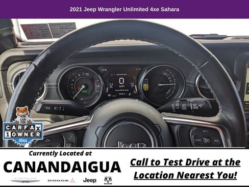 Used 2021 Jeep Wrangler Unlimited Sahara w/ Cold Weather Group AWD/4WD image 23