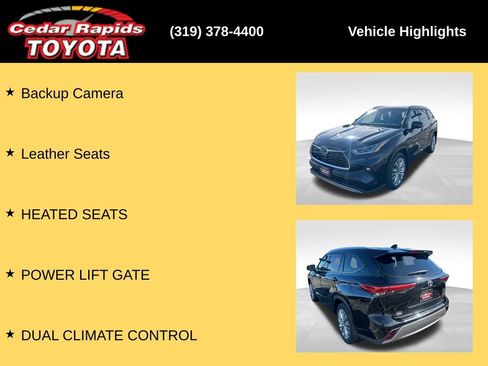 Used 2023 Toyota Highlander Platinum AWD/4WD image 14