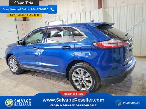 Used 2023 Ford Edge Titanium w/ Cargo Accessory Package AWD/4WD image 3