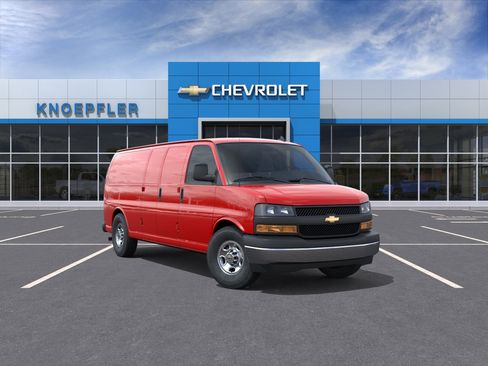 New 2025 Chevrolet Express 3500 Extended w/ Driver Convenience Package RWD image 1