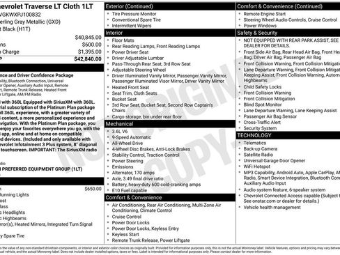 Used 2023 Chevrolet Traverse LT AWD/4WD image 35
