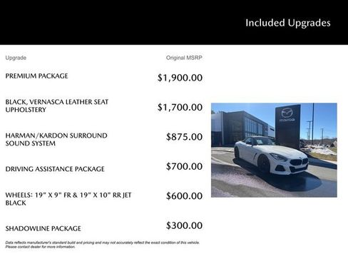 Used 2022 BMW Z4 M40i w/ Premium Package image 5