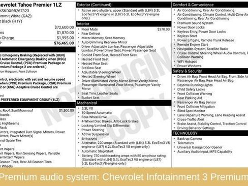 Used 2024 Chevrolet Tahoe Premier image 7