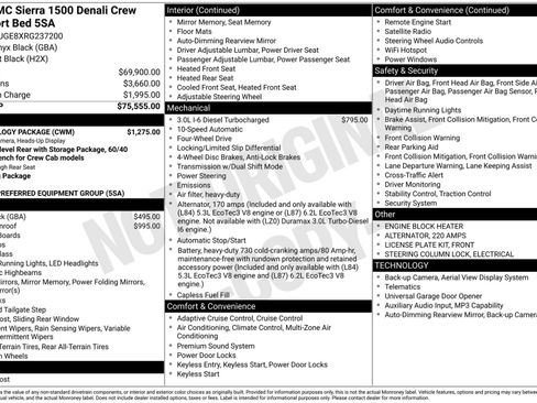 Used 2024 GMC Sierra 1500 Denali w/ Technology Package image 3