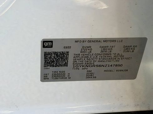 Used 2022 Cadillac XT5 Sportv w/ Technology Package AWD/4WD image 33