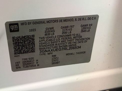Used 2024 Chevrolet Equinox LT AWD/4WD image 54