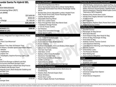 Used 2021 Hyundai Santa Fe SEL Premium w/ Cargo Package image 42