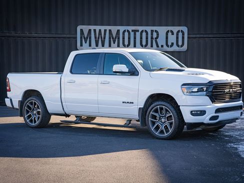 Used 2021 RAM 1500 Sport w/ Alpine Leather & Sound Group image 1
