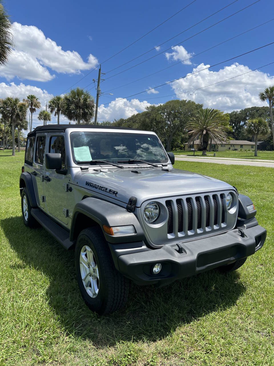 Used 2018 Jeep Wrangler Unlimited Sport S AWD/4WD image 7