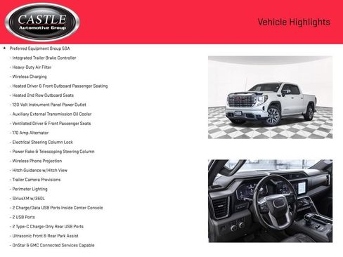 Used 2023 GMC Sierra 1500 Denali w/ Denali Reserve Package AWD/4WD image 8