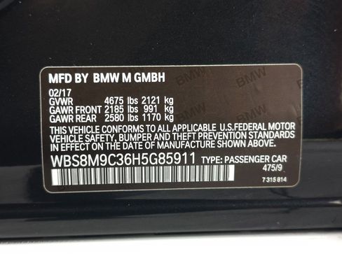 Used 2017 BMW M3 image 51