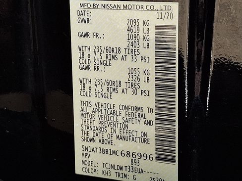 Used 2021 Nissan Rogue SV image 27