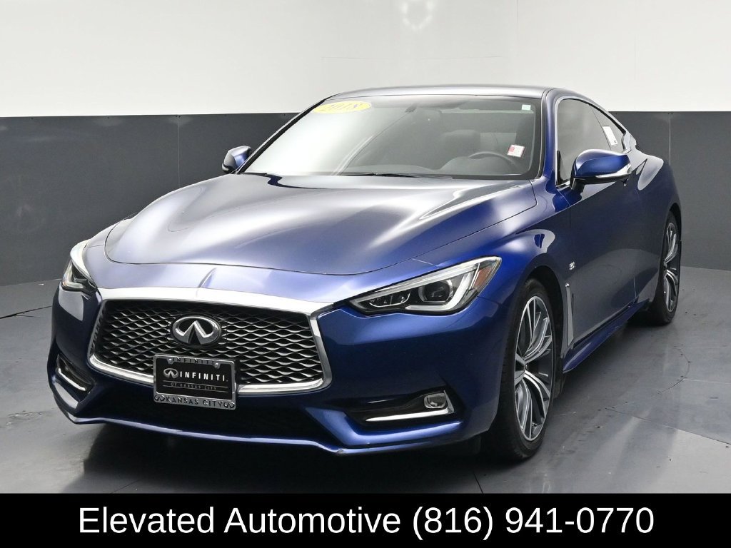 Used 2018 INFINITI Q60 3.0t Luxe w/ Sensory Package 3.0T Luxe AWD/4WD image 3