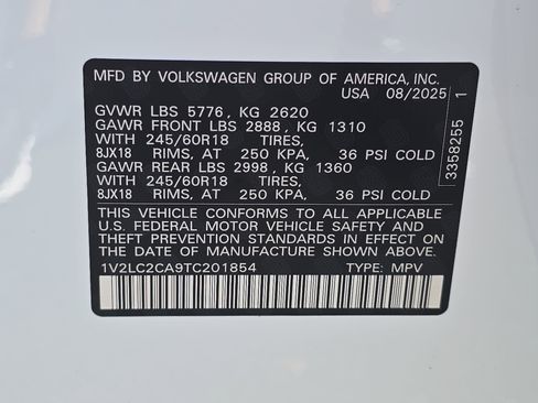 New 2026 Volkswagen Atlas Cross Sport SE AWD/4WD image 34