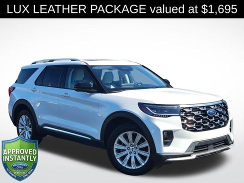 Used 2025 Ford Explorer Platinum w/ LUX Leather Package AWD/4WD image 1