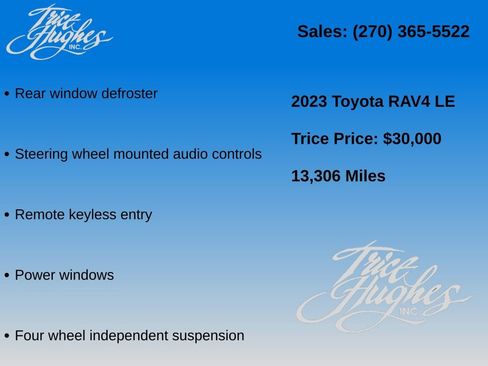 Used 2023 Toyota RAV4 LE AWD/4WD image 7