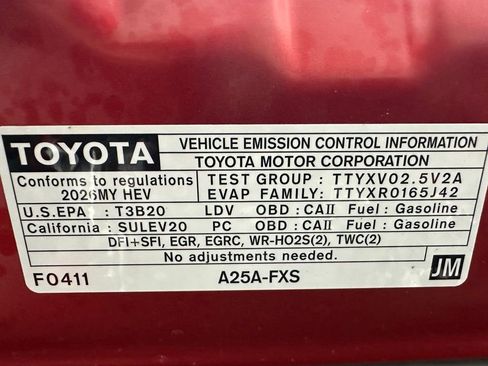 Used 2026 Toyota Camry LE FWD image 70