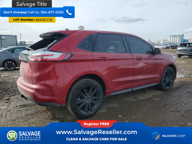 Used 2022 Ford Edge ST-Line w/ Class II Trailer Tow Package AWD/4WD image 4