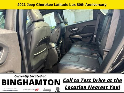 Used 2021 Jeep Cherokee Latitude Lux 80th Anniv w/ Quick Order Package 26U 80TH AWD/4WD image 18
