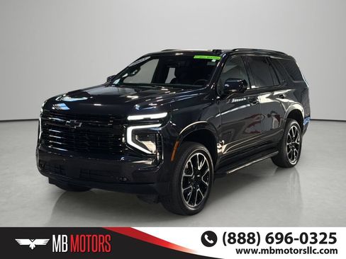Used 2025 Chevrolet Tahoe RST w/ RST Capability Package AWD/4WD image 1