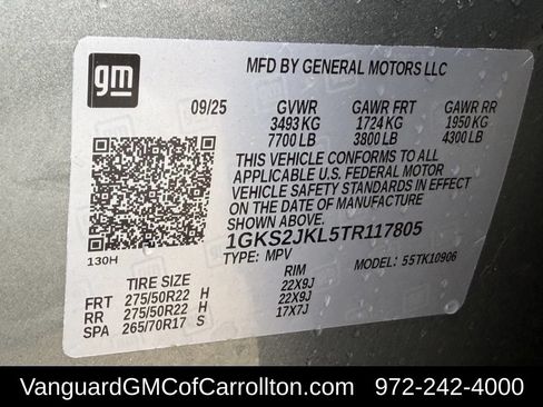 New 2026 GMC Yukon XL Denali w/ Sun & Power Step Package AWD/4WD image 29