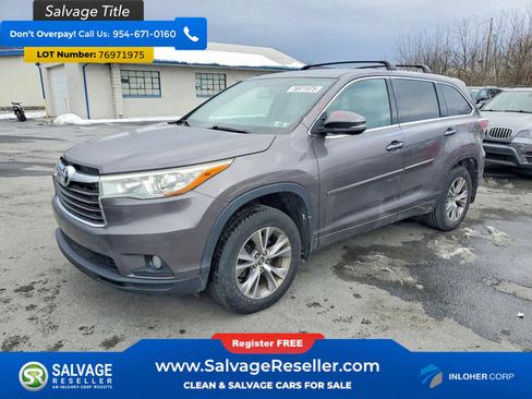 Used 2016 Toyota Highlander Plus image 1