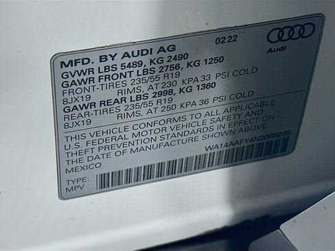 Used 2022 Audi Q5 2.0T Premium AWD/4WD image 12