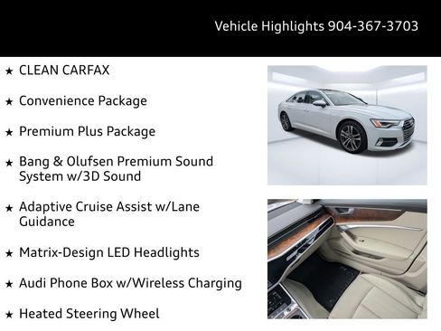 Certified 2023 Audi A6 Premium Plus w/ Premium Plus Package AWD/4WD image 11