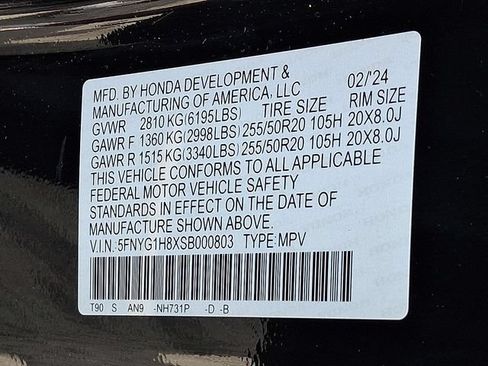 Used 2025 Honda Pilot Elite image 27