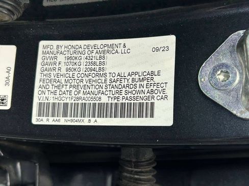 Used 2024 Honda Accord LX image 11