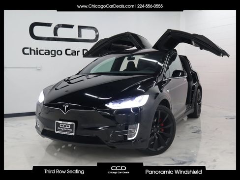 Used 2018 Tesla Model X P100D AWD/4WD image 1