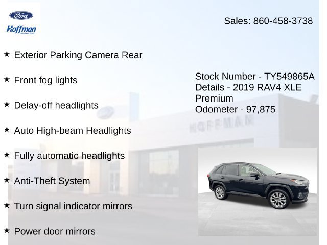 Used 2019 Toyota RAV4 XLE Premium w/ Cold Weather Package AWD/4WD image 29