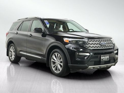 Used 2022 Ford Explorer Limited w/ Class IV Trailer Tow Package AWD/4WD image 7