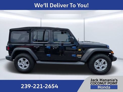 Used 2019 Jeep Wrangler Unlimited Sport S AWD/4WD image 2