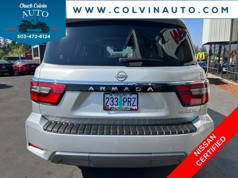 Certified 2023 Nissan Armada Platinum w/ Captain's Chairs Package AWD/4WD image 31