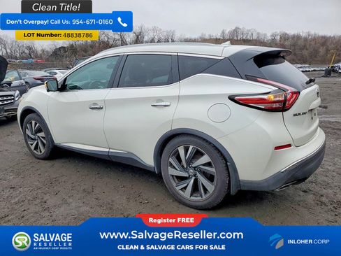Used 2015 Nissan Murano Platinum w/ Platinum Technology Package AWD/4WD image 3