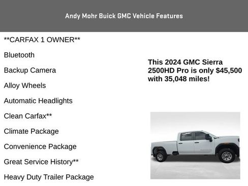 Used 2024 GMC Sierra 2500 Pro AWD/4WD image 4