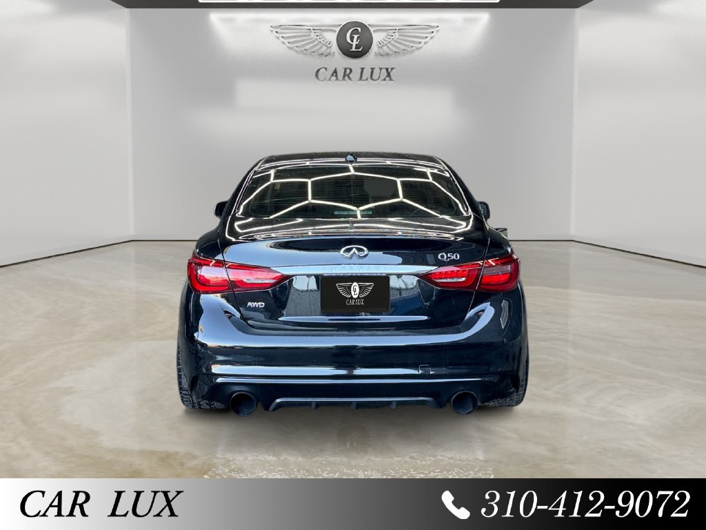 Used 2018 INFINITI Q50 Luxe AWD/4WD image 4