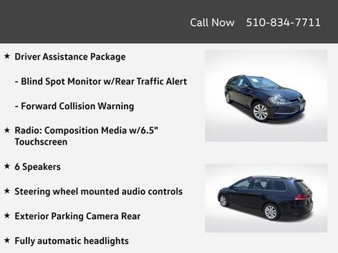 Used 2019 Volkswagen Golf S AWD/4WD image 4