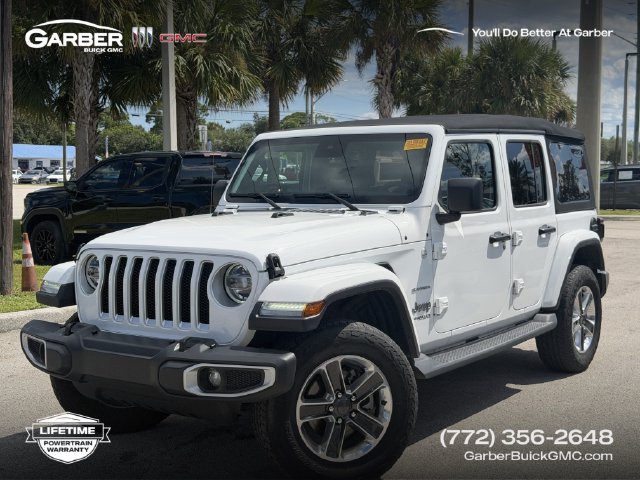 Used 2019 Jeep Wrangler Unlimited Sahara AWD/4WD image 1